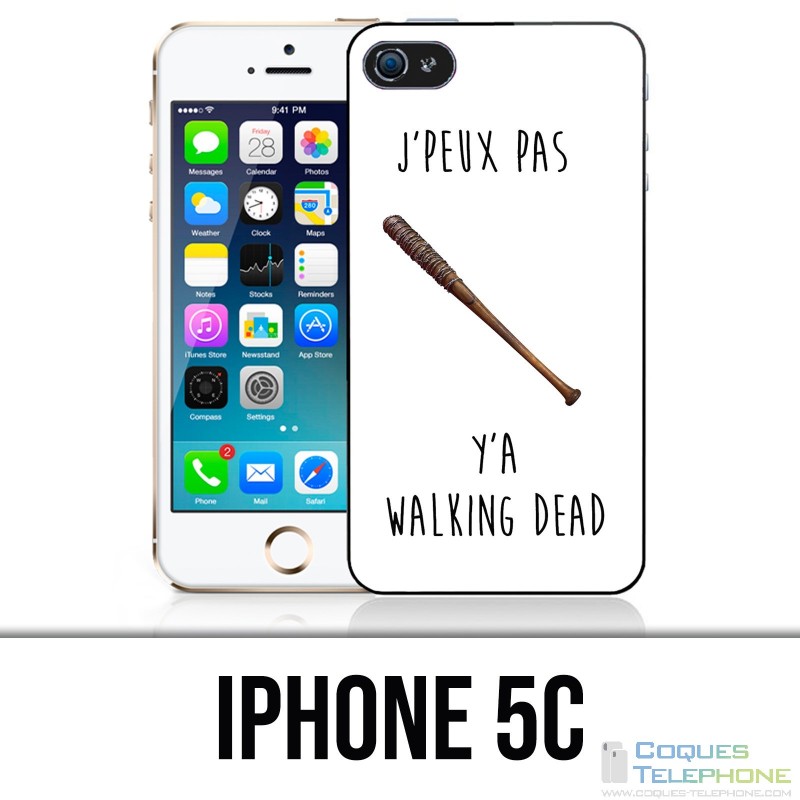 Funda iPhone 5C - Jpeux Pas Walking Dead