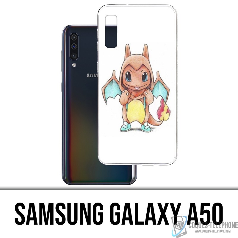 Case Samsung Galaxy A50 - Pokemon Baby Salameche