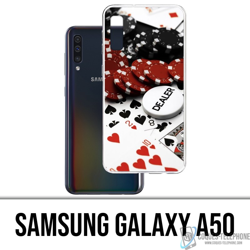 Funda Samsung Galaxy A50 - Repartidor de póquer