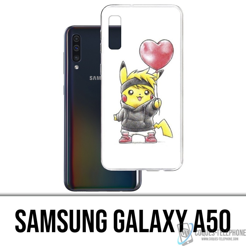 Coque Samsung Galaxy A50 - Pokémon Bébé Pikachu