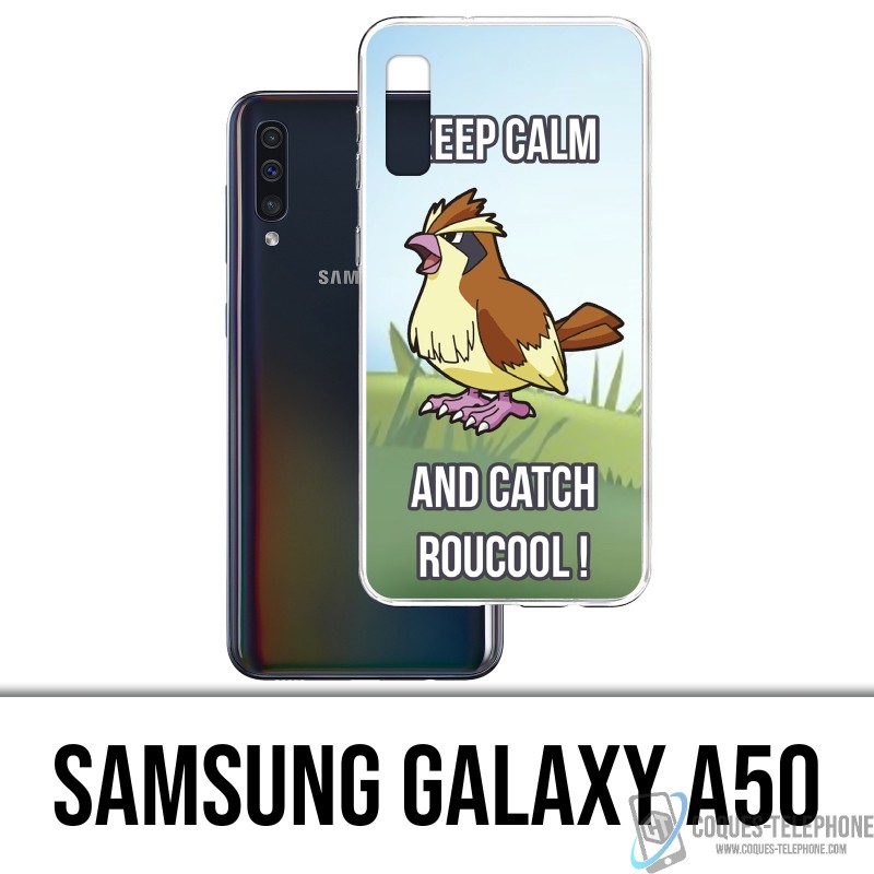 Coque Samsung Galaxy A50 - Pokémon Go Catch Roucool
