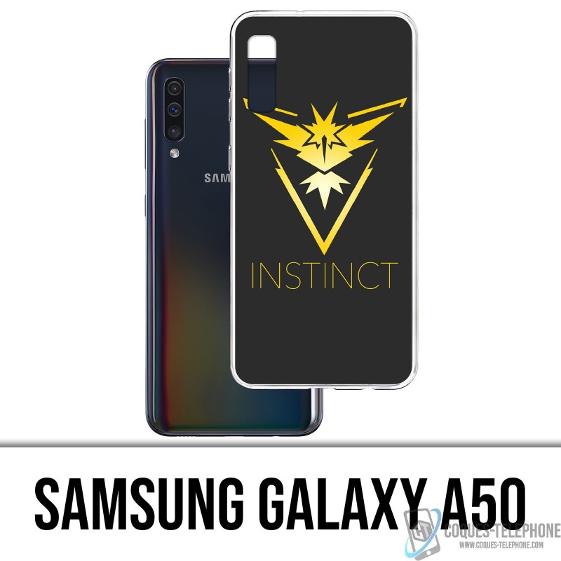 Case Samsung Galaxy A50 - Pokémon Go Team Gelb