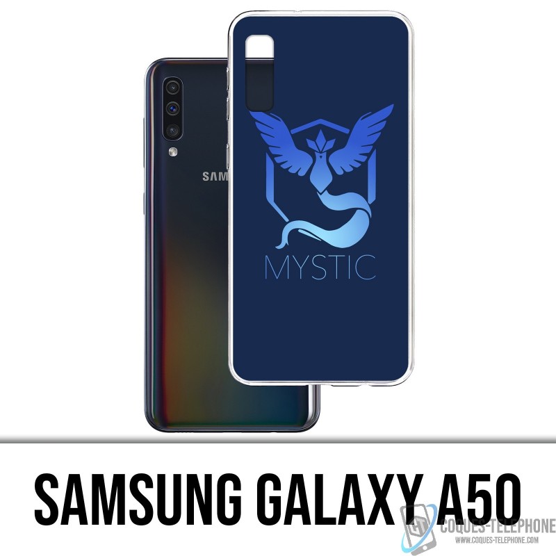 Samsung Galaxy A50 Custodia - Pokémon Go Team Msytic Blue