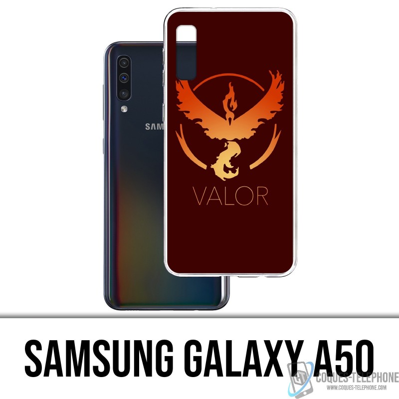 Coque Samsung Galaxy A50 - Pokémon Go Team Rouge