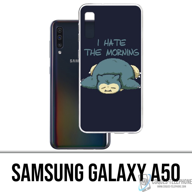 Funda Samsung Galaxy A50 - Pokémon Ronflex Odio Mañana