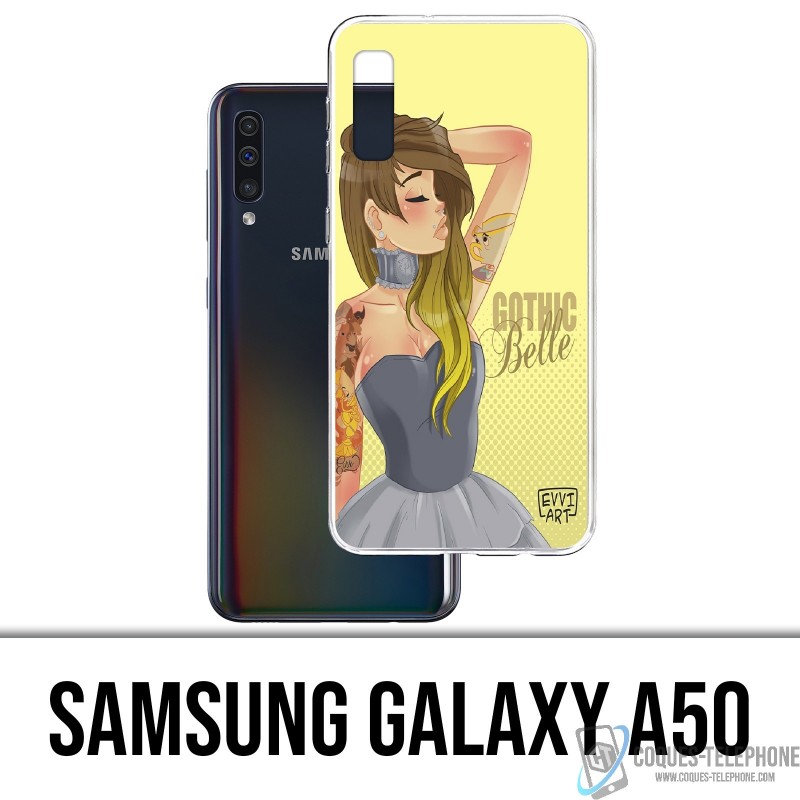 Coque Samsung Galaxy A50 - Princesse Belle Gothique