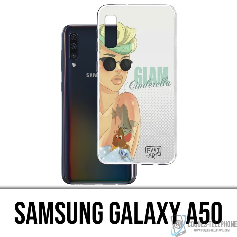 Coque Samsung Galaxy A50 - Princesse Cendrillon Glam