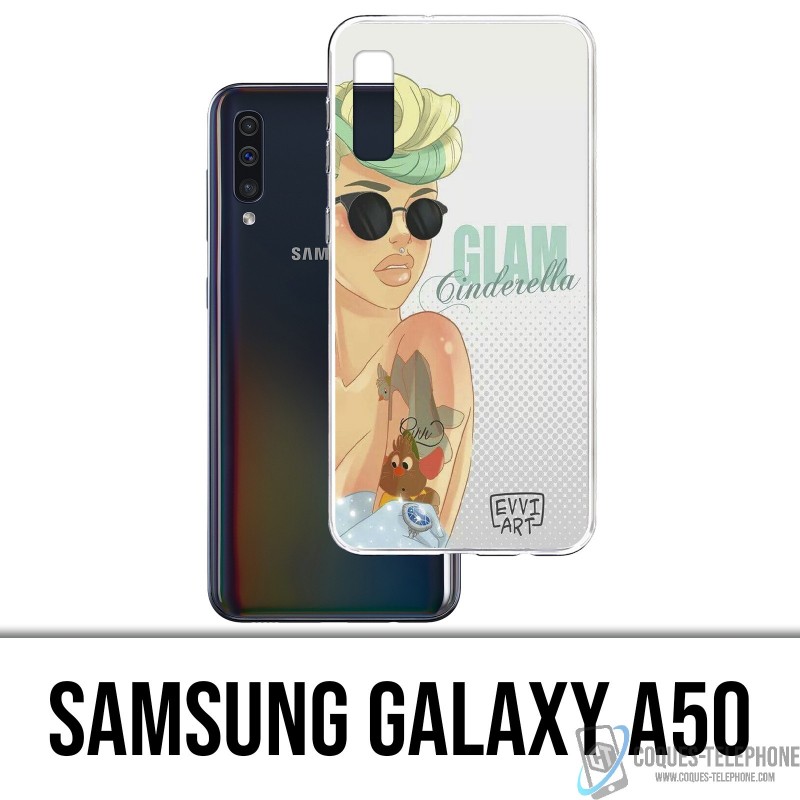 Samsung Galaxy A50 Custodia - Principessa Cenerentola Glam