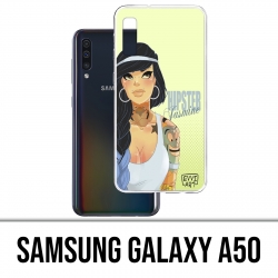 Coque Samsung Galaxy A50 - Princesse Disney Jasmine Hipster