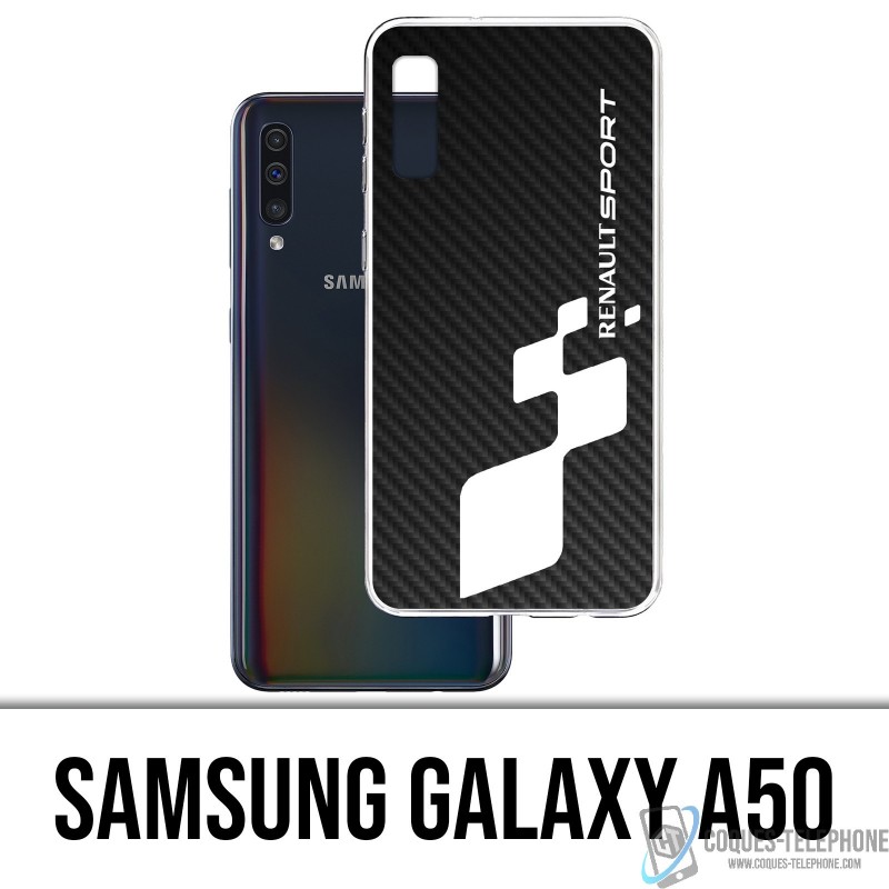 Coque Samsung Galaxy A50 - Renault Sport Carbone