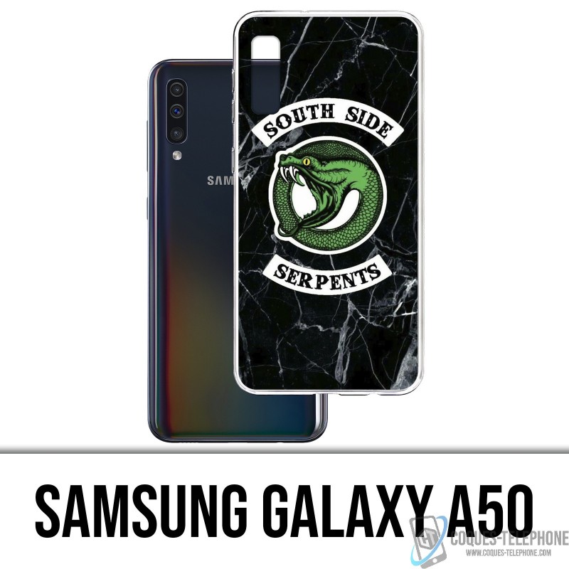 Coque Samsung Galaxy A50 - Riverdale South Side Serpent Marbre