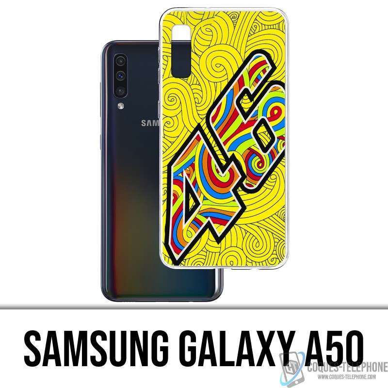 Coque Samsung Galaxy A50 - Rossi 46 Waves