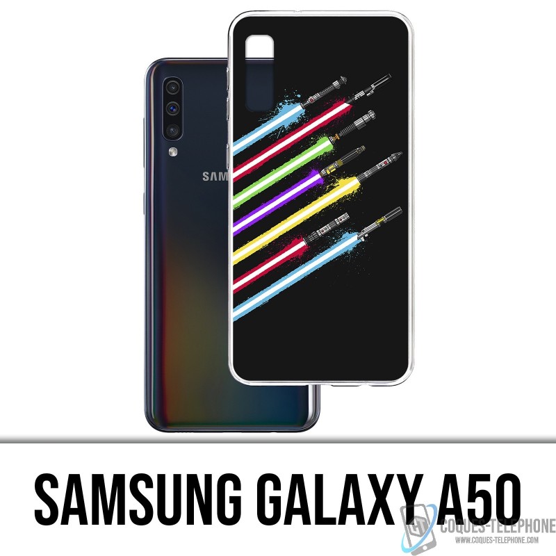 Samsung Galaxy A50 Funda - Star Wars Laser Saber