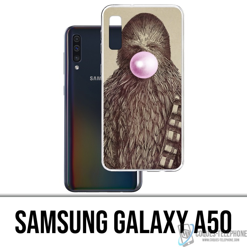 Coque Samsung Galaxy A50 - Star Wars Chewbacca Chewing Gum