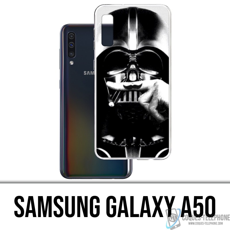 Samsung Galaxy A50 Custodia - Star Wars Darth Vader Baffi