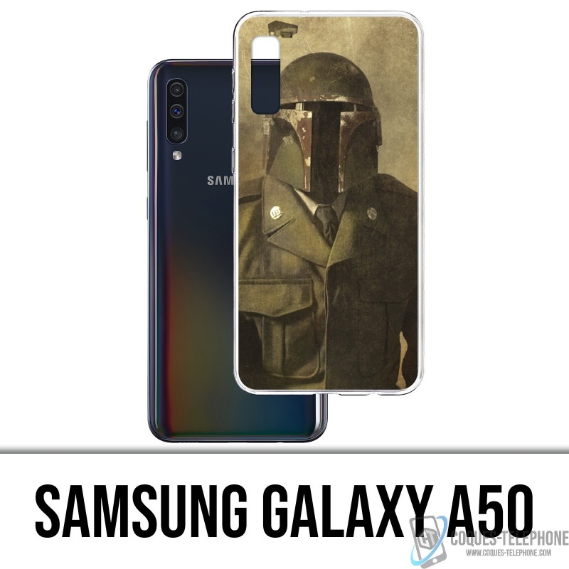 Coque Samsung Galaxy A50 - Star Wars Vintage Boba Fett