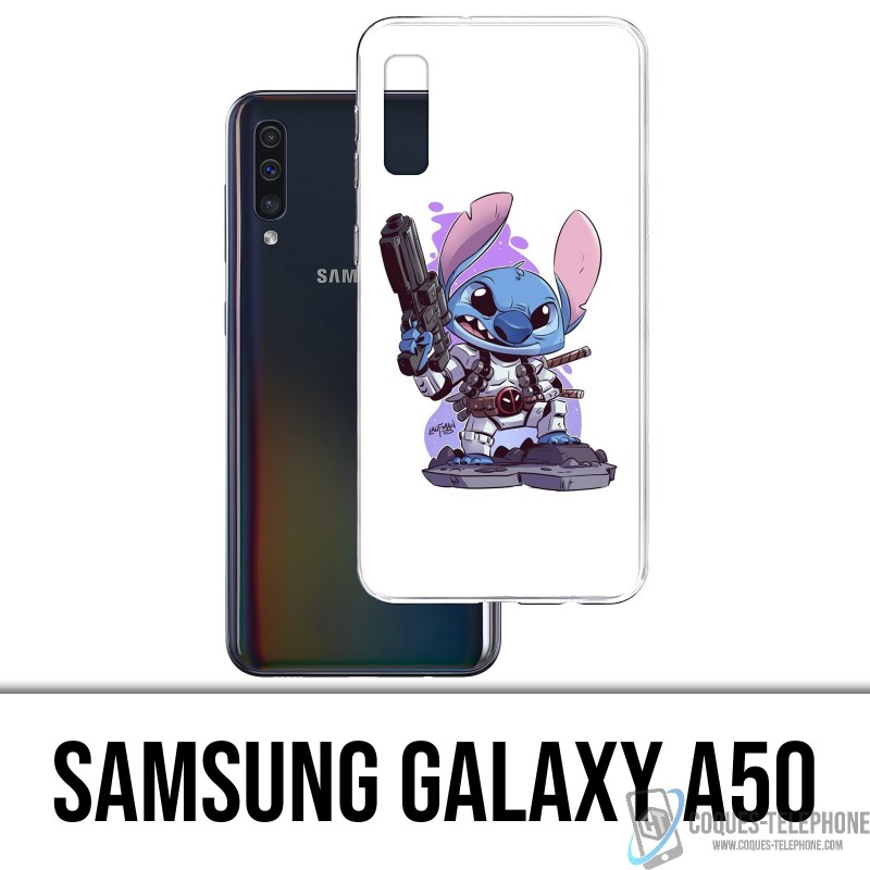 Case Samsung Galaxy A50 - Stitch Deadpool