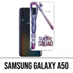 Samsung Galaxy A50 Funda - Suicide Squad Leg Harley Quinn