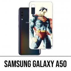 Funda Samsung Galaxy A50 - Superman Paintart