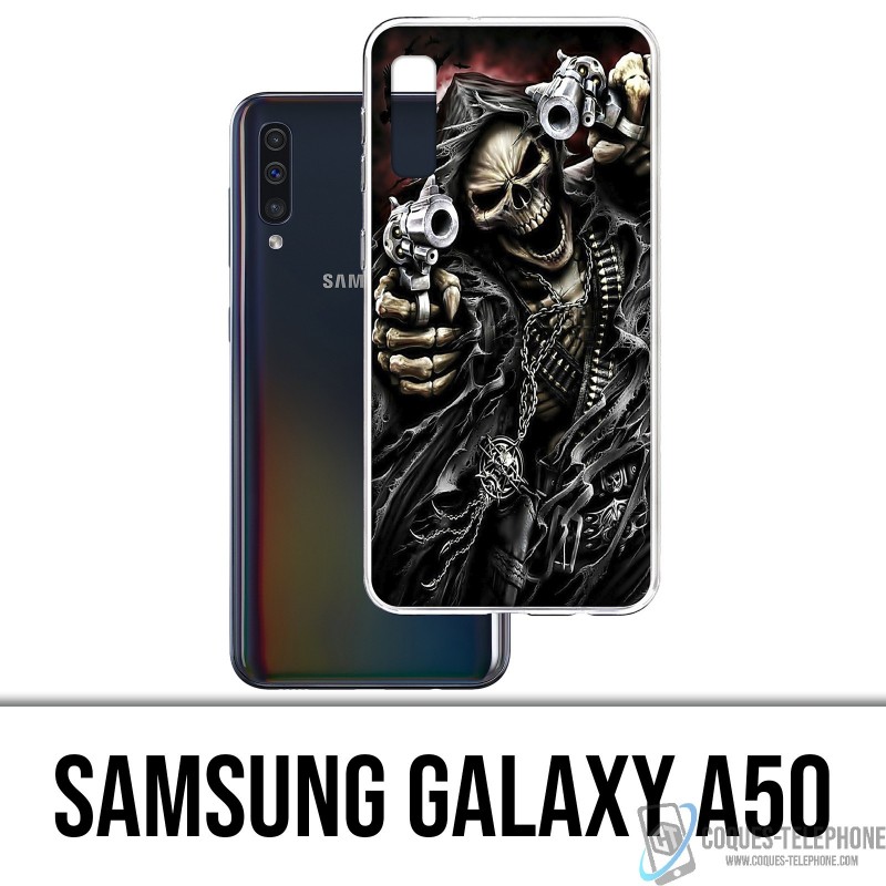 Samsung Galaxy A50 Case - Gun Death Head