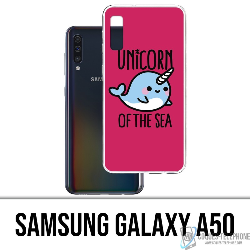 Samsung Galaxy A50 Case - Einhorn des Meeres