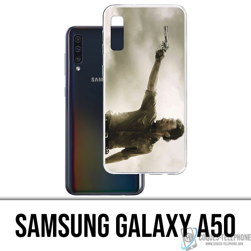 Case Samsung Galaxy A50 - Walking Dead Gun