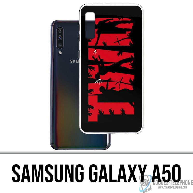 Funda Samsung Galaxy A50 - Logotipo del Twd Muerto Caminante