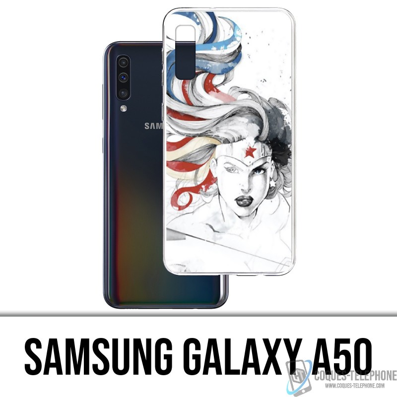 Funda Samsung Galaxy A50 - Arte de la Mujer Maravilla