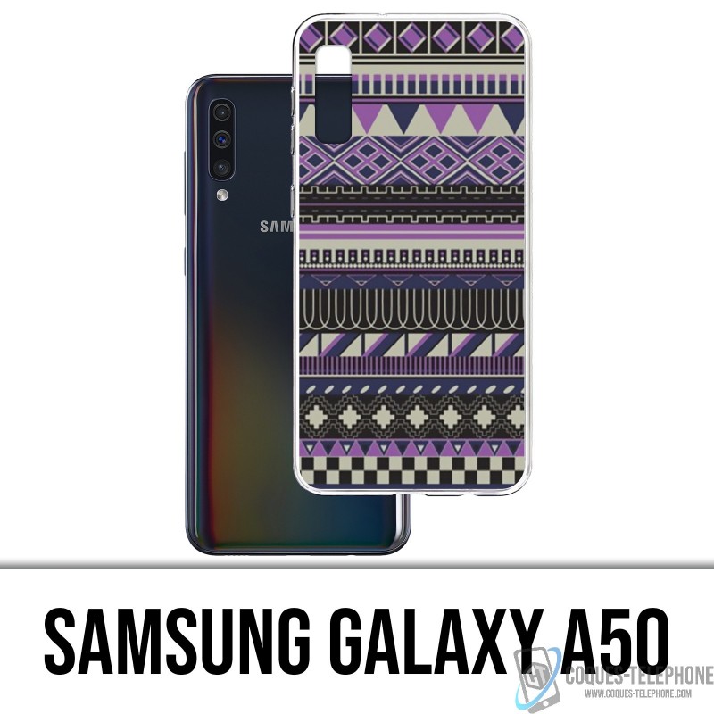 Coque Samsung Galaxy A50 - Azteque Violet