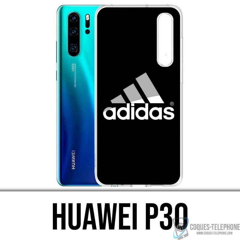 Huawei P30 Case - Adidas Logo Schwarz