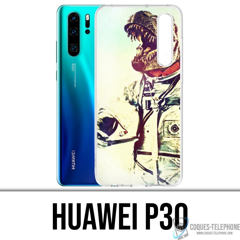 Huawei P30 Custodia - Animale Astronauta Dinosauro