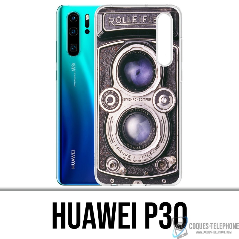 Huawei P30 Case - Oldtimer-Kamera