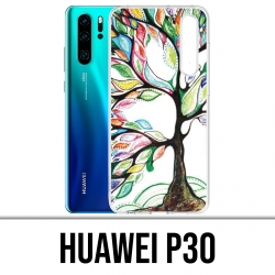 Coque Huawei P30 - Arbre Multicolore