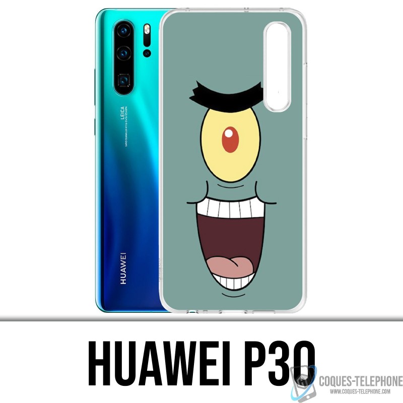 Coque Huawei P30 - Bob Éponge Plankton