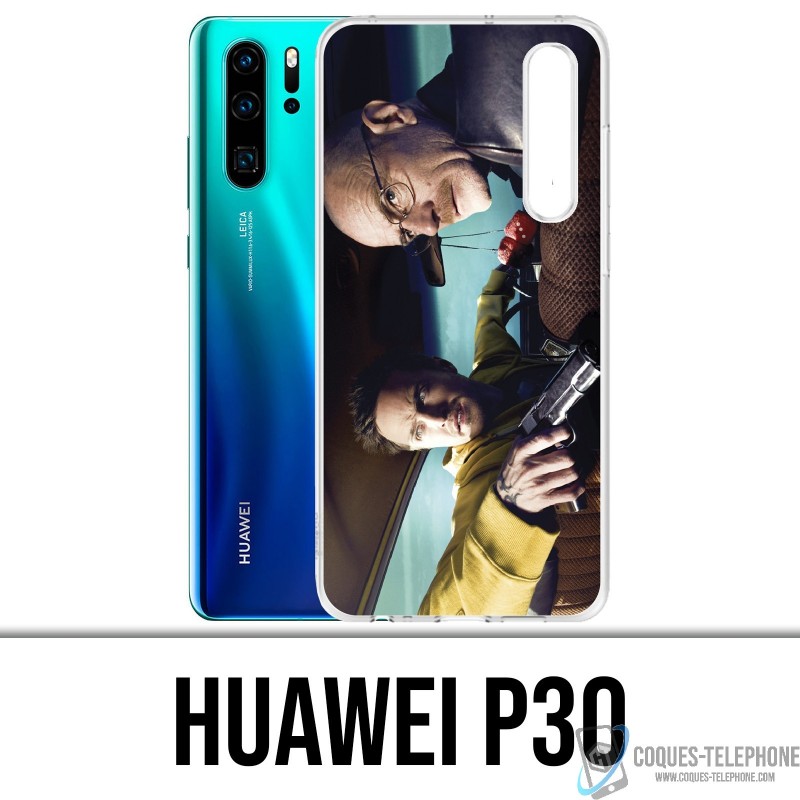 Coque Huawei P30 - Breaking Bad Voiture