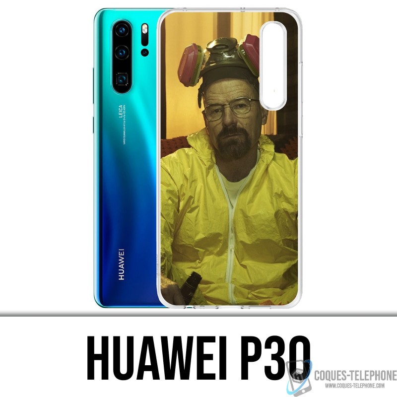 Funda Huawei P30 - Rompiendo a Walter White el malo