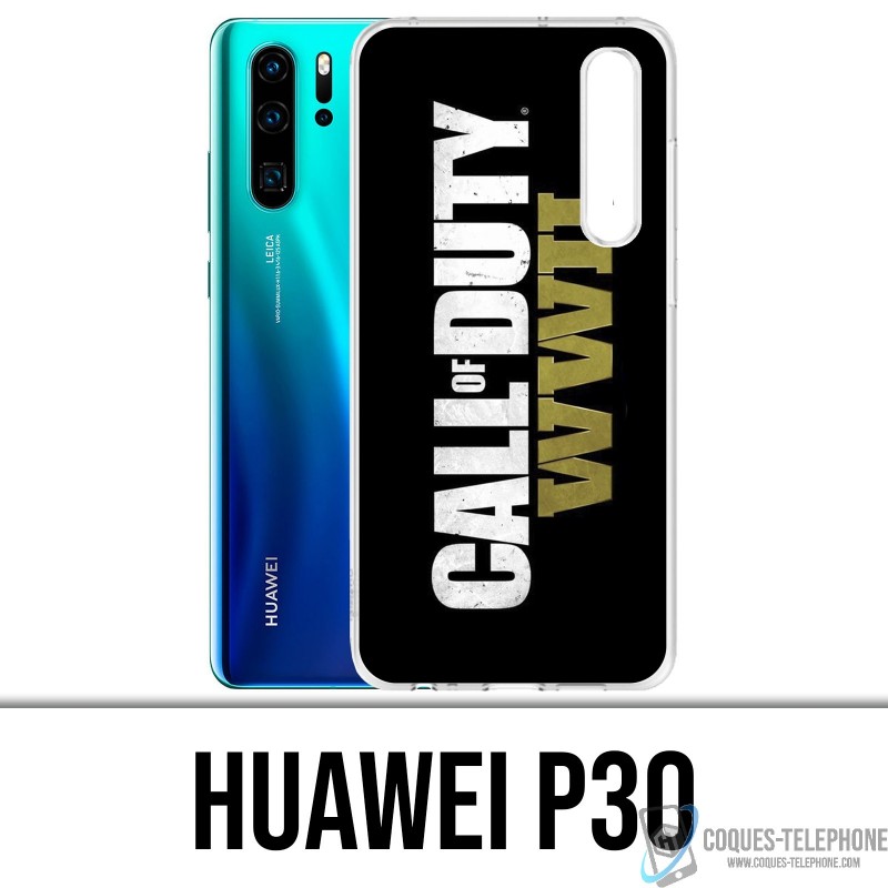 Case Huawei P30 - Call Of Duty Ww2 Logo