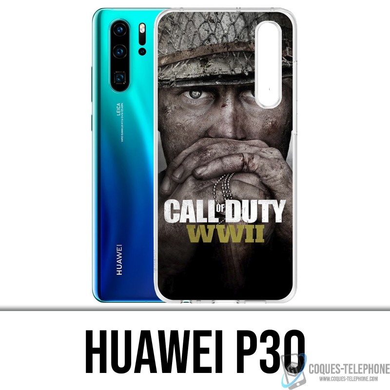 Coque Huawei P30 - Call Of Duty Ww2 Soldats