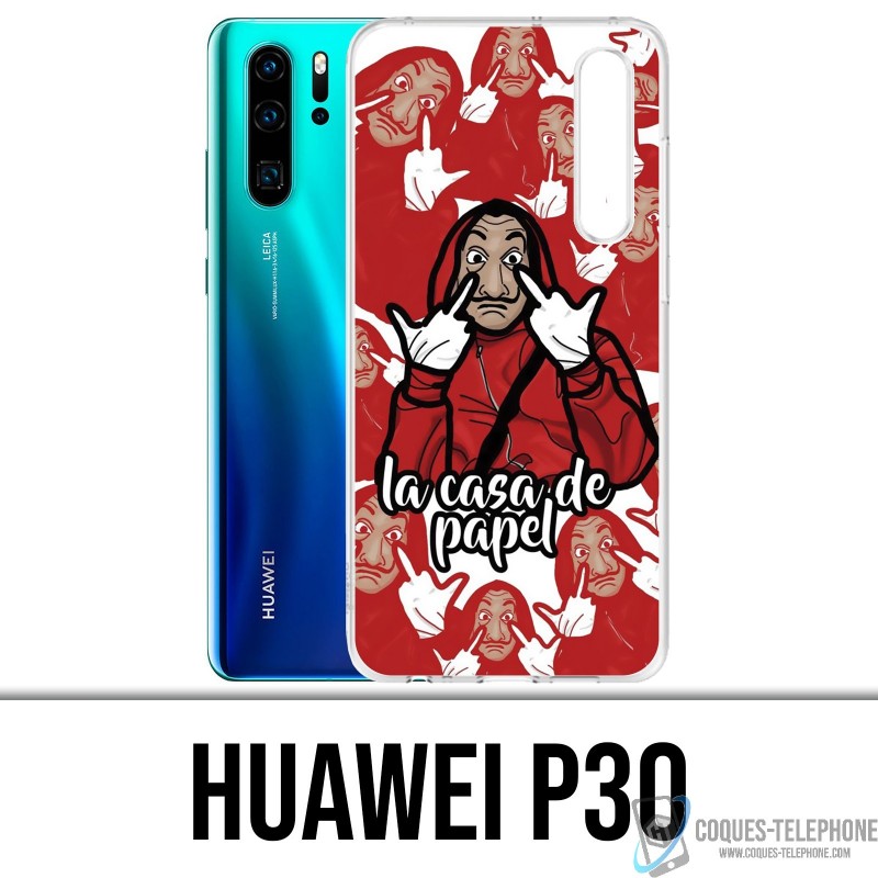 Case Huawei P30 - Casa De Papel Karikatur