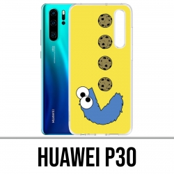 Huawei P30 Custodia - Cookie Monster Pacman