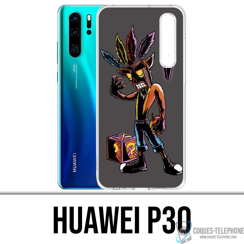 Funda Huawei P30 - Máscara Bandicoot de choque