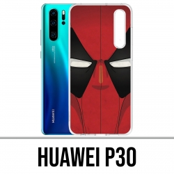 Huawei P30 Custodia - Maschera Deadpool
