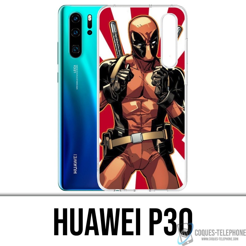 Coque Huawei P30 - Deadpool Redsun