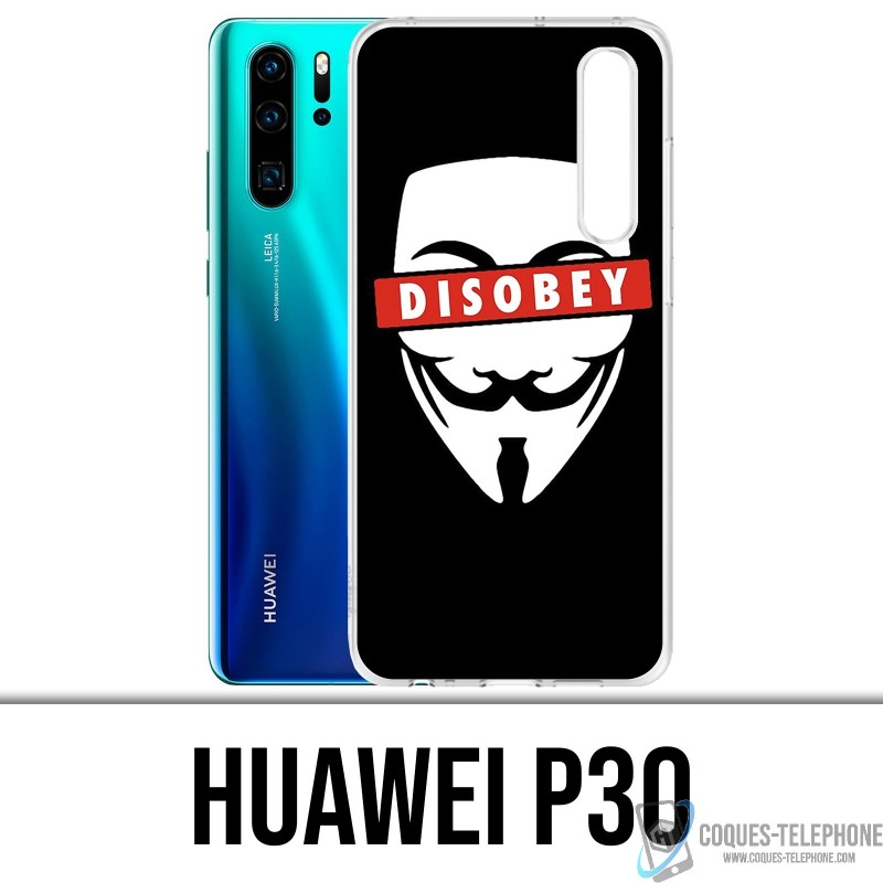 Huawei P30 Custodia - Disobbedire Anonimo