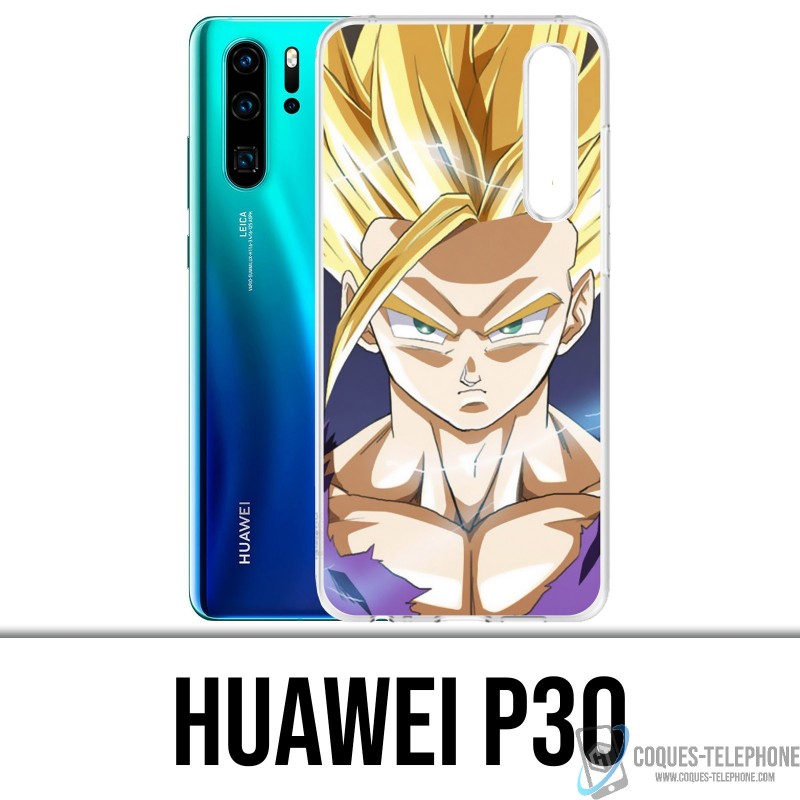 Huawei P30 Custodia - Dragon Ball Gohan Super Saiyan 2