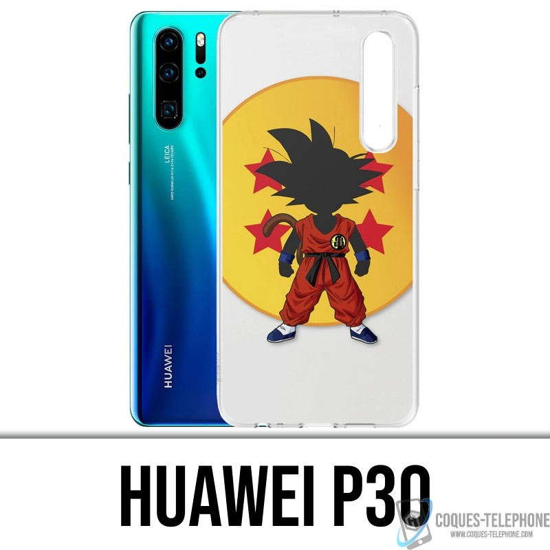 Funda Huawei P30 - Bola de Dragón Bola de Cristal Goku