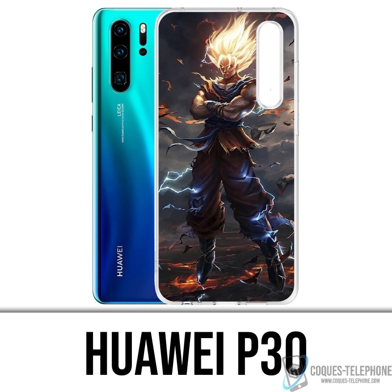 Huawei Custodia P30 - Dragon Ball Super Saiyan