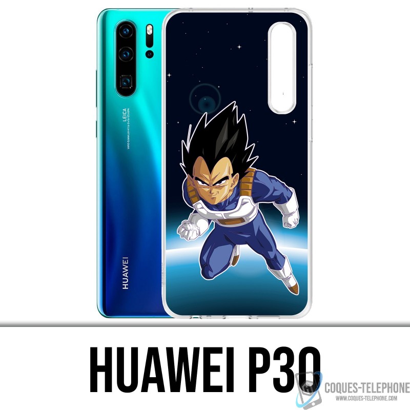 Huawei P30 Custodia - Dragon Ball Vegeta Space
