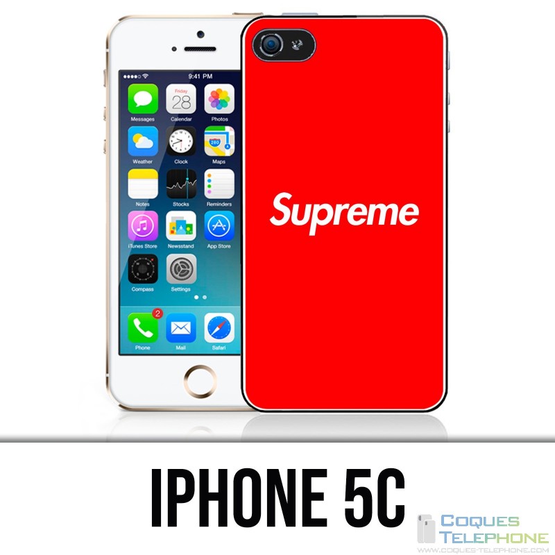 Custodia per iPhone 5C - Logo Supreme