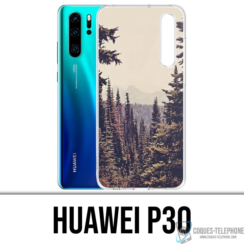 Coque Huawei P30 - Foret Sapins